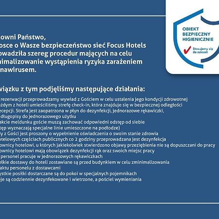Focus Hotel Bydgoszcz Exterior foto