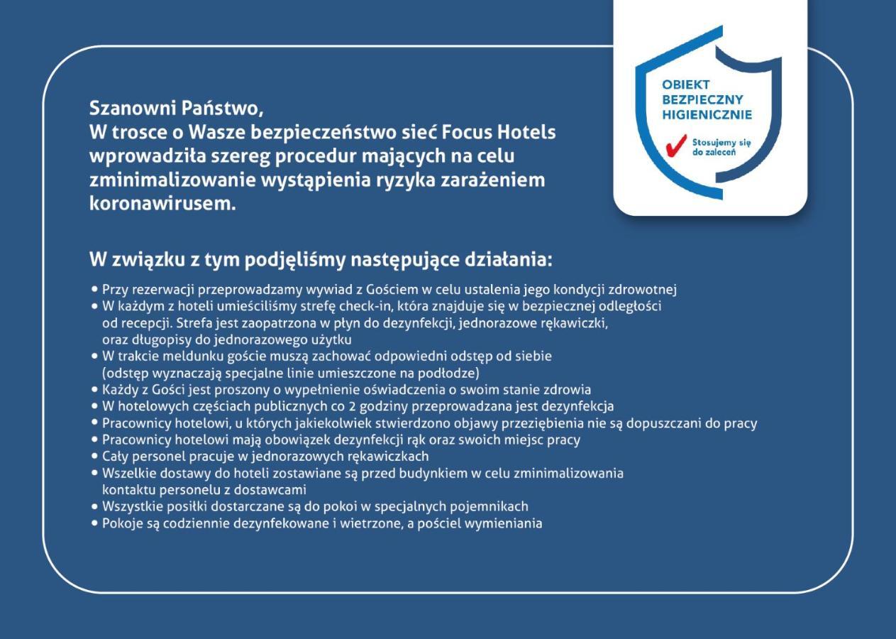 Focus Hotel Bydgoszcz Exterior foto